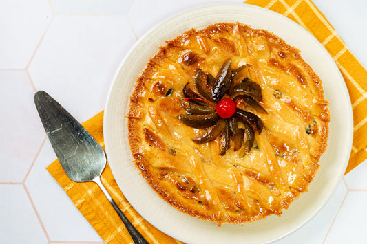 PIE DE QUESO CON HIGO